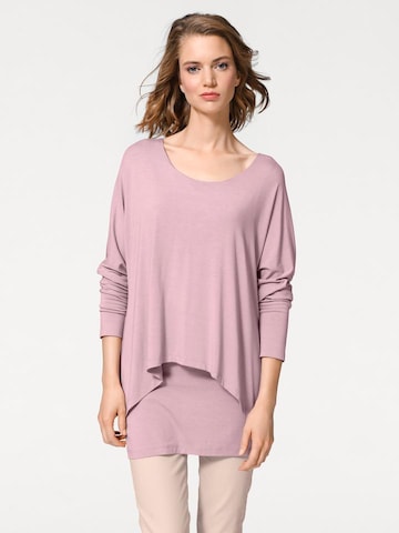 T-shirt heine en rose : devant