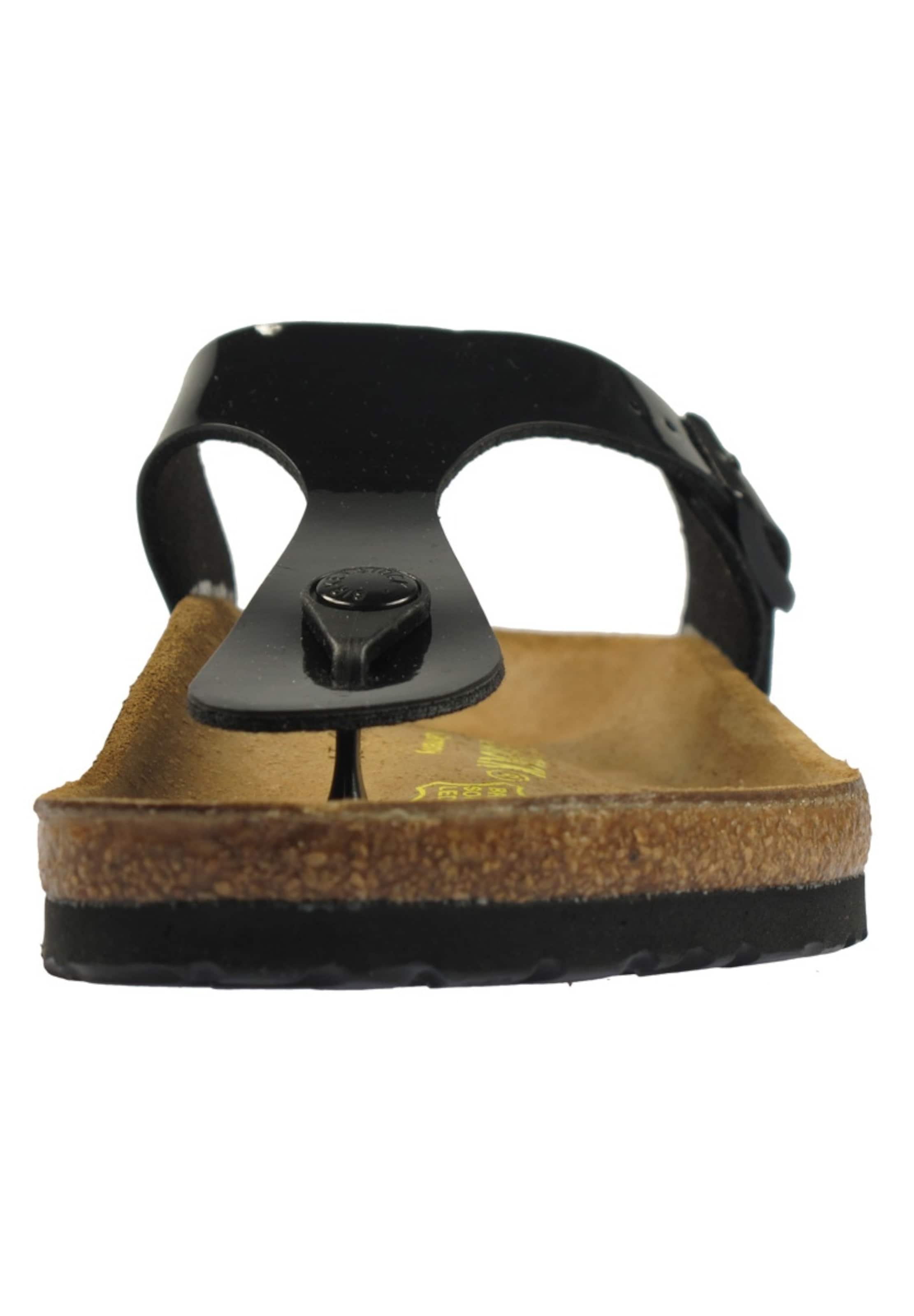 BIRKENSTOCK Σαγιονάρες διχαλωτές 'Gizeh' σε μαύρο