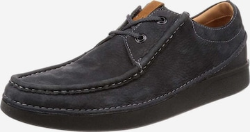 CLARKS Lace-Up Shoes in Blue: front