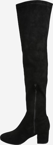 ABOUT YOU Over the Knee Boots 'Finya' in Black: side