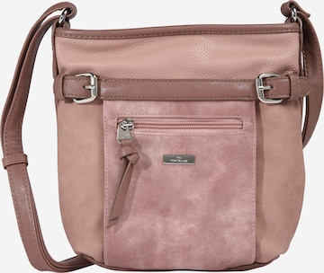 TOM TAILOR Skuldertaske 'Juna' i pink: forside