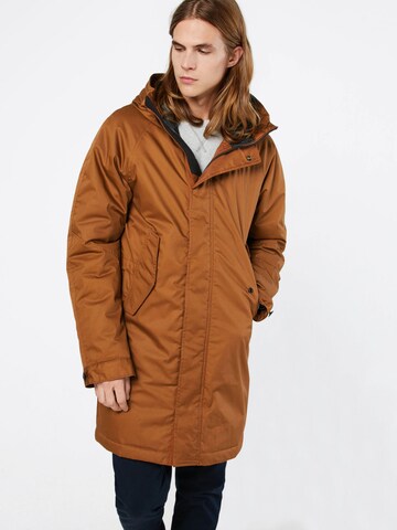 G-Star RAW Tussenparka 'Strett' in Bruin: voorkant