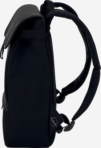 Kapten & Son Rucksack 'Fyn All Black' in Schwarz: bočná strana