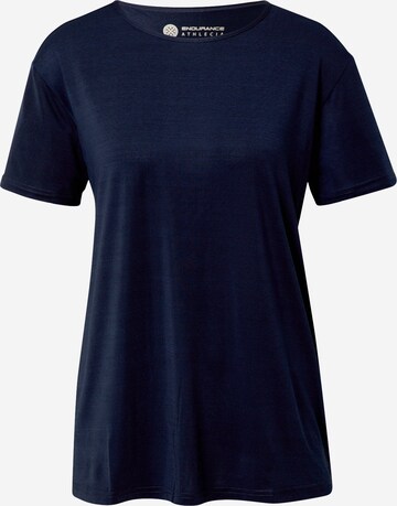 Athlecia Performance Shirt 'Lizzy' in Blue: front