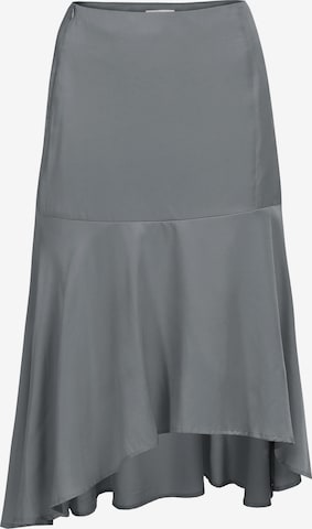 DreiMaster Maritim Skirt in Grey: front