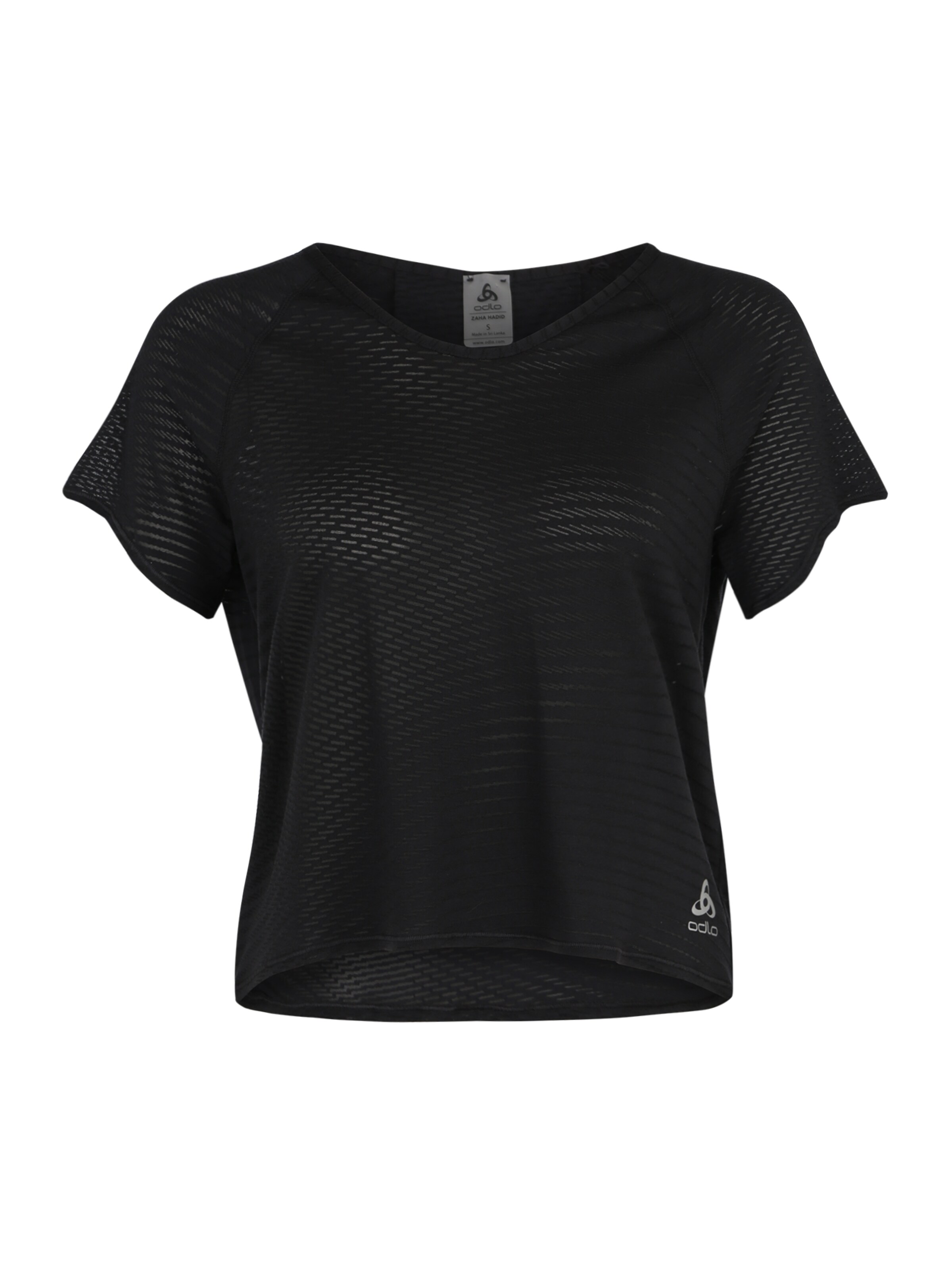 ODLO - T-Shirt 'Alma Natural Baselayer Crew Neck' in schwarz