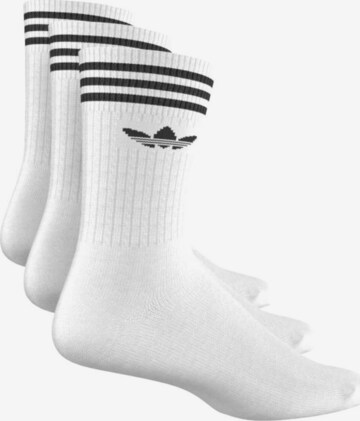 Chaussettes ADIDAS ORIGINALS en blanc