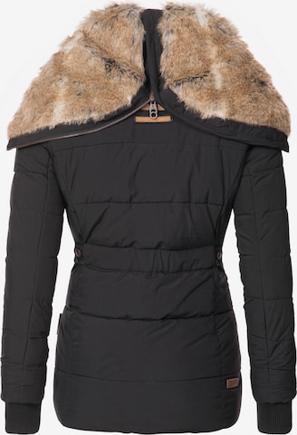 MARIKOO Winterjacke 'Nekoo' in Schwarz