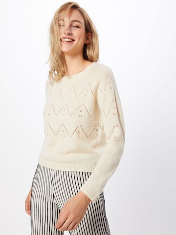 ABOUT YOU Pullover 'Female' in Beige: predná strana