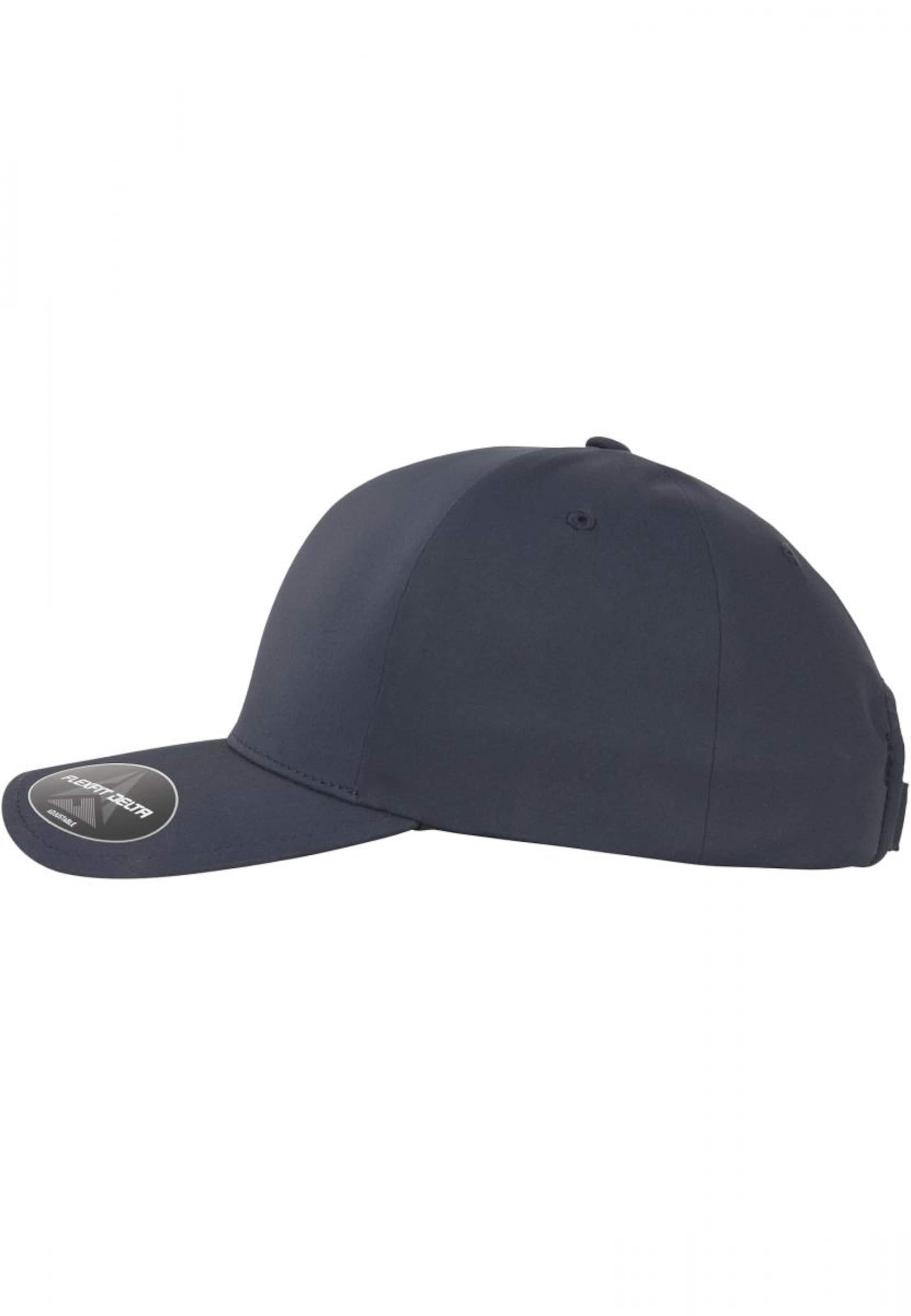Cappello da baseball 'Delta Adjustable' di Flexfit in blu
