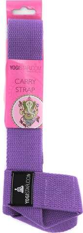 YOGISTAR.COM Yogatrageband 'Carry Strap' in Lila: predná strana