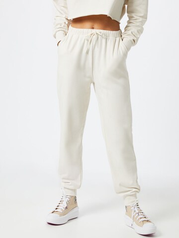 NU-IN Tapered Pants in Beige: front