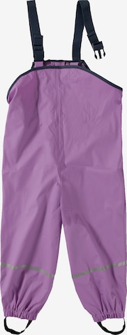 PLAYSHOES Tapered Regenlatzhose in Lila
