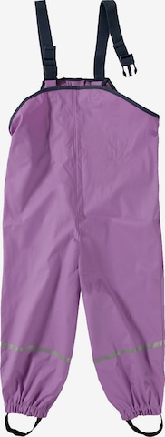 PLAYSHOES Tapered Functionele broek in Lila