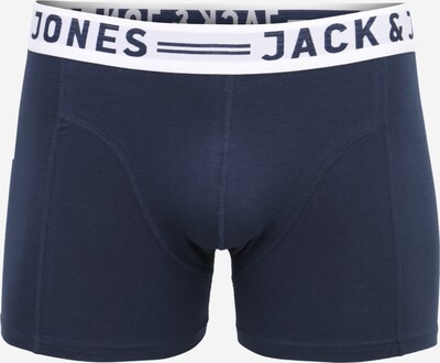 JACK & JONES Boxers 'Sense' en bleu marine / blanc cassé, Vue avec produit