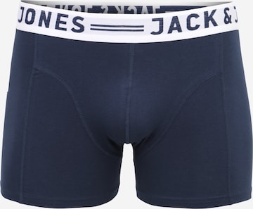 JACK & JONES Boxershorts 'Sense' i blå: framsida
