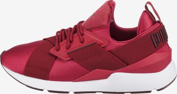 PUMA Sneakers 'Muse Satin II' in Rot