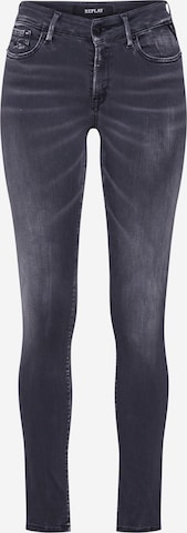 REPLAY Skinny Jeans 'New Luz' in Grau: predná strana