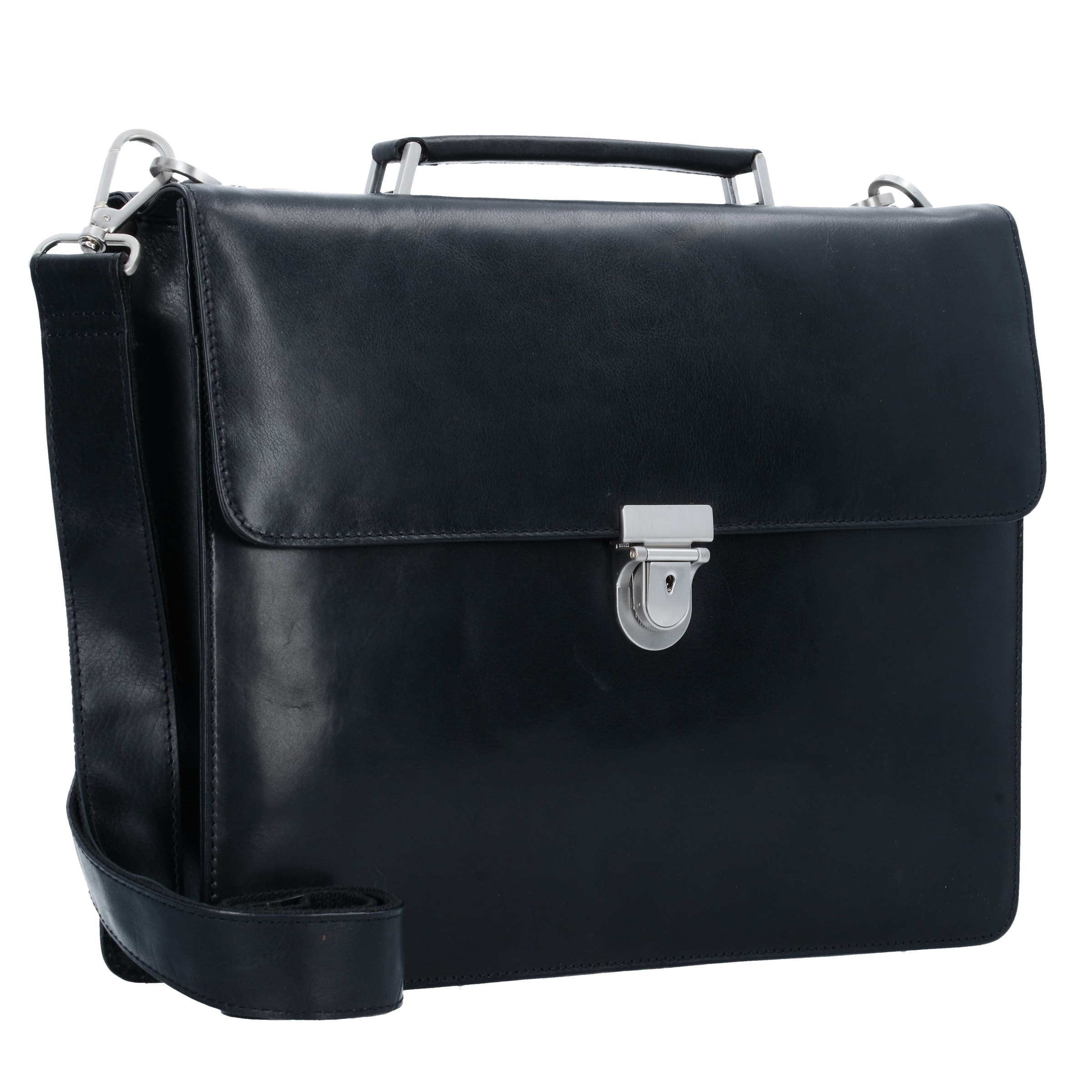 LEONHARD HEYDEN Document bag 'Cambridge' in Black