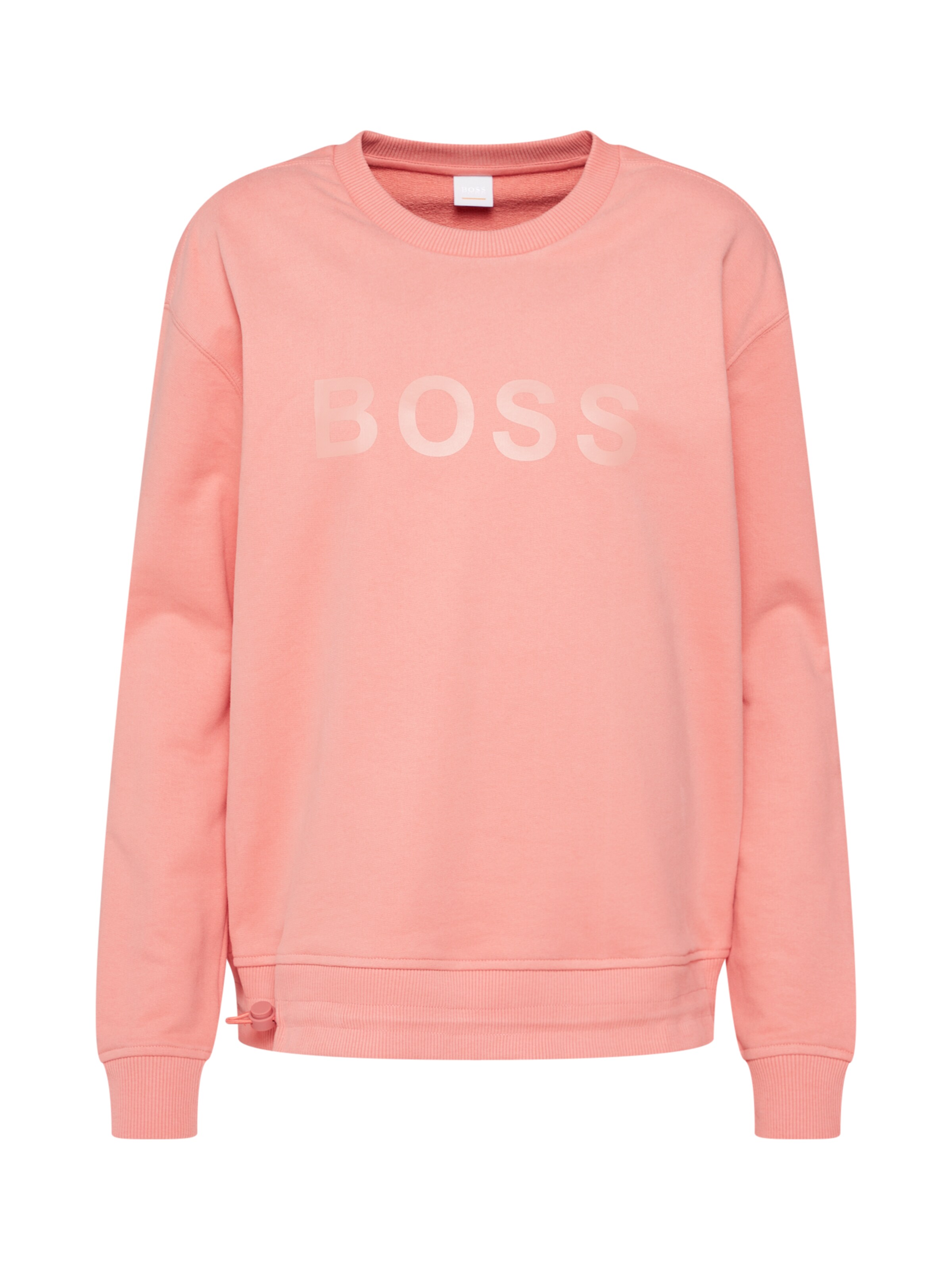 BOSS - Sweatshirt 'Talastic' in de kleur Perzik