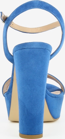 EVITA Strap Sandals 'Stefania' in Blue