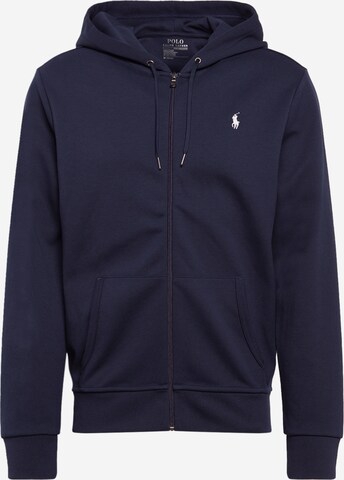 Polo Ralph Lauren Sweatjacke in Blau: predná strana