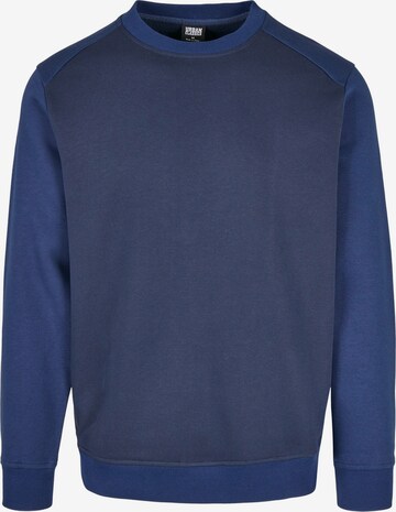 Urban ClassicsSweater majica - plava boja: prednji dio