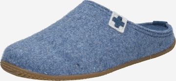 Living Kitzbühel Slippers in Blue: front