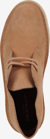 CLARKS Lace-Up Ankle Boots in Brown