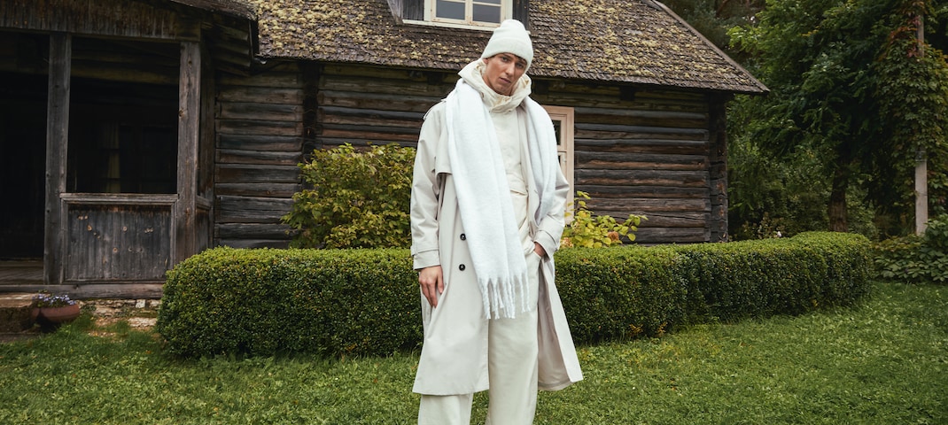 Weiße Looks für die graue Jahreszeit