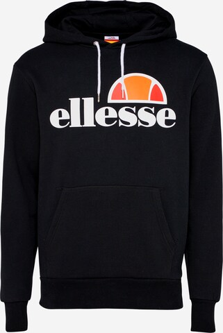 ELLESSE Sweatshirt 'Gottero' in Zwart: voorkant