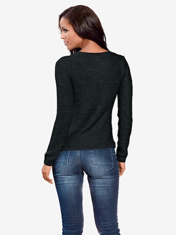 heine Sweater in Black: back