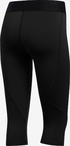 Skinny Pantaloni sport de la ADIDAS PERFORMANCE pe negru