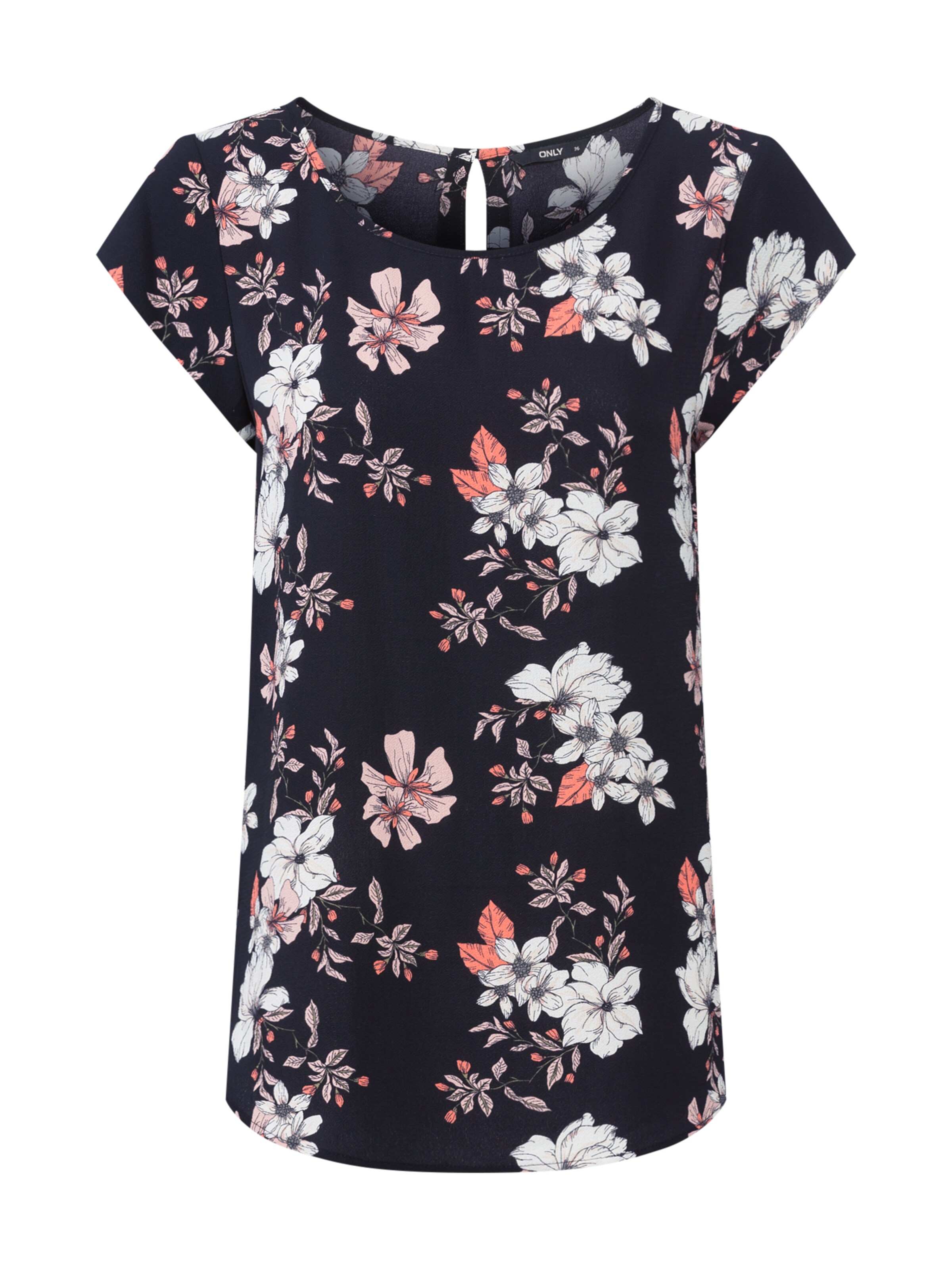 ONLY - Blouse 'NOVA' in de kleur Zwart