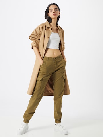 Urban Classics - Tapered Calças cargo em verde