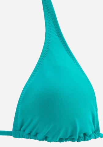 Triangolo Top per bikini di BUFFALO in blu