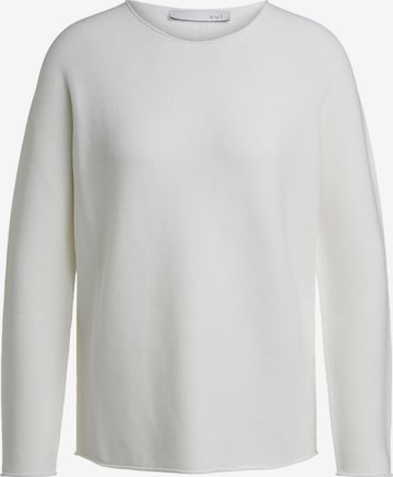 Pull-over OUI en blanc : devant