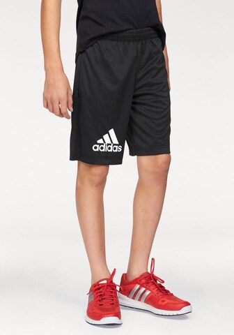 ADIDAS PERFORMANCE Loosefit Sportshorts 'Gear Up' in Schwarz: predná strana