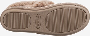 SKECHERS Hausschuh 'Team Toasty' in Braun