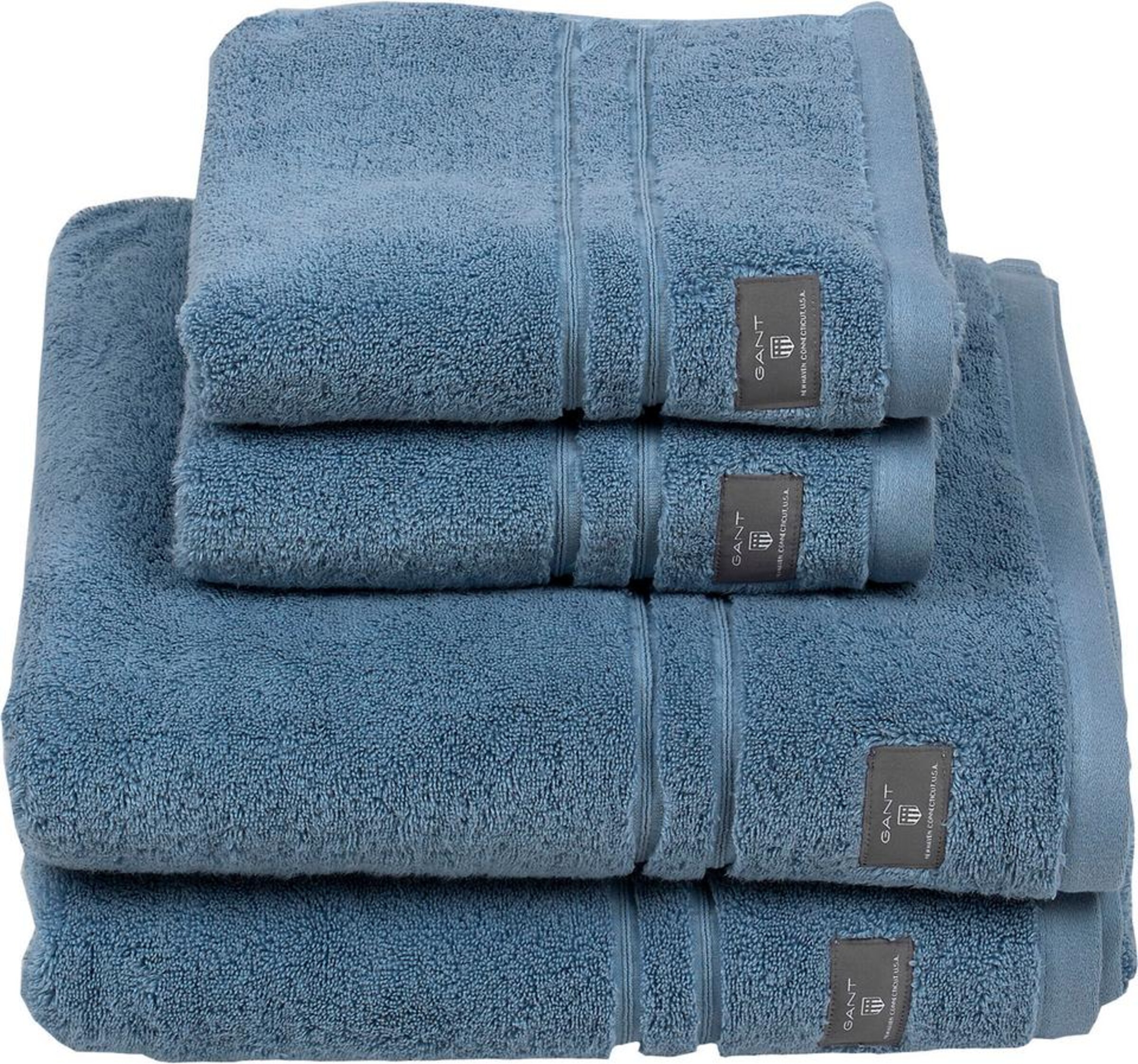 GANT - Waschlappen 'Premium' in himmelblau