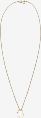 ELLI Necklace 'Herz' in Gold: front