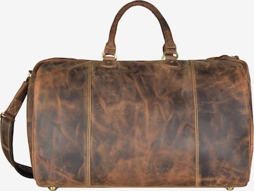 GREENBURRY Travel Bag in Brown: front