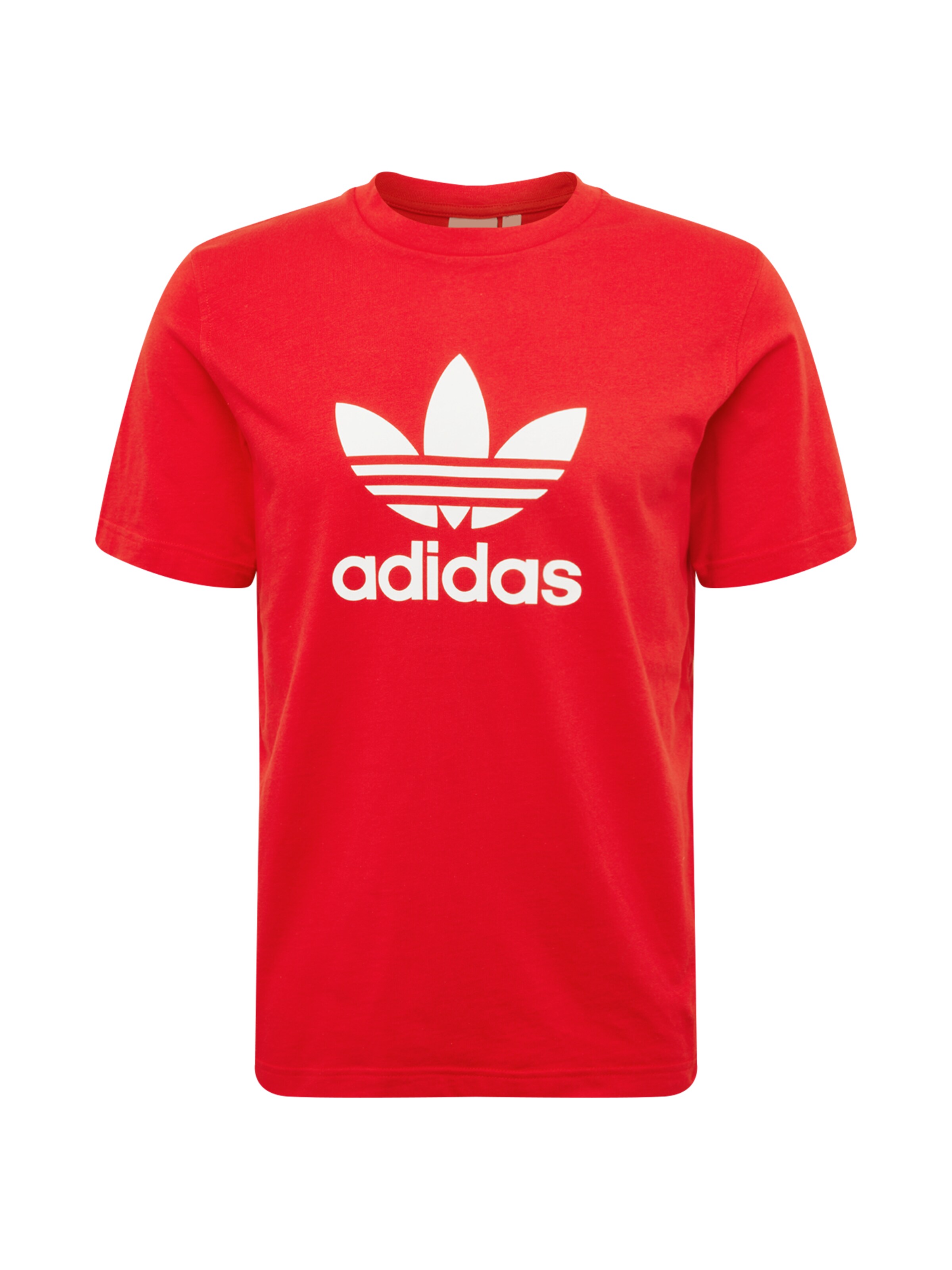 ADIDAS ORIGINALS - Shirt 'Trefoil' in de kleur Rood