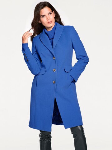 Manteau mi-saison heine en bleu : devant
