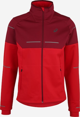 Veste de sport 'Lite-Show' ASICS en rouge : devant