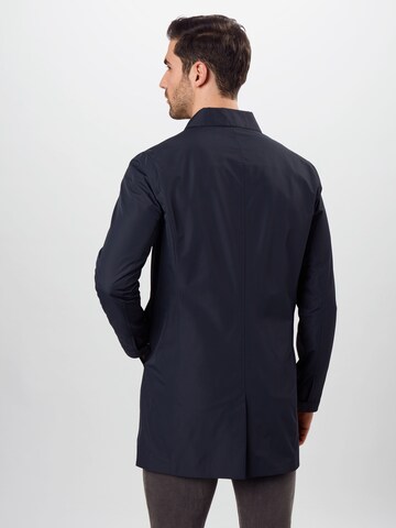 Matinique Regular fit Between-Seasons Coat 'Mac Miles' in Blue