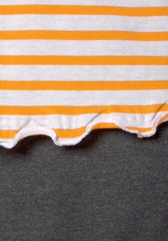 VIVANCE Short Pajama Set in Orange