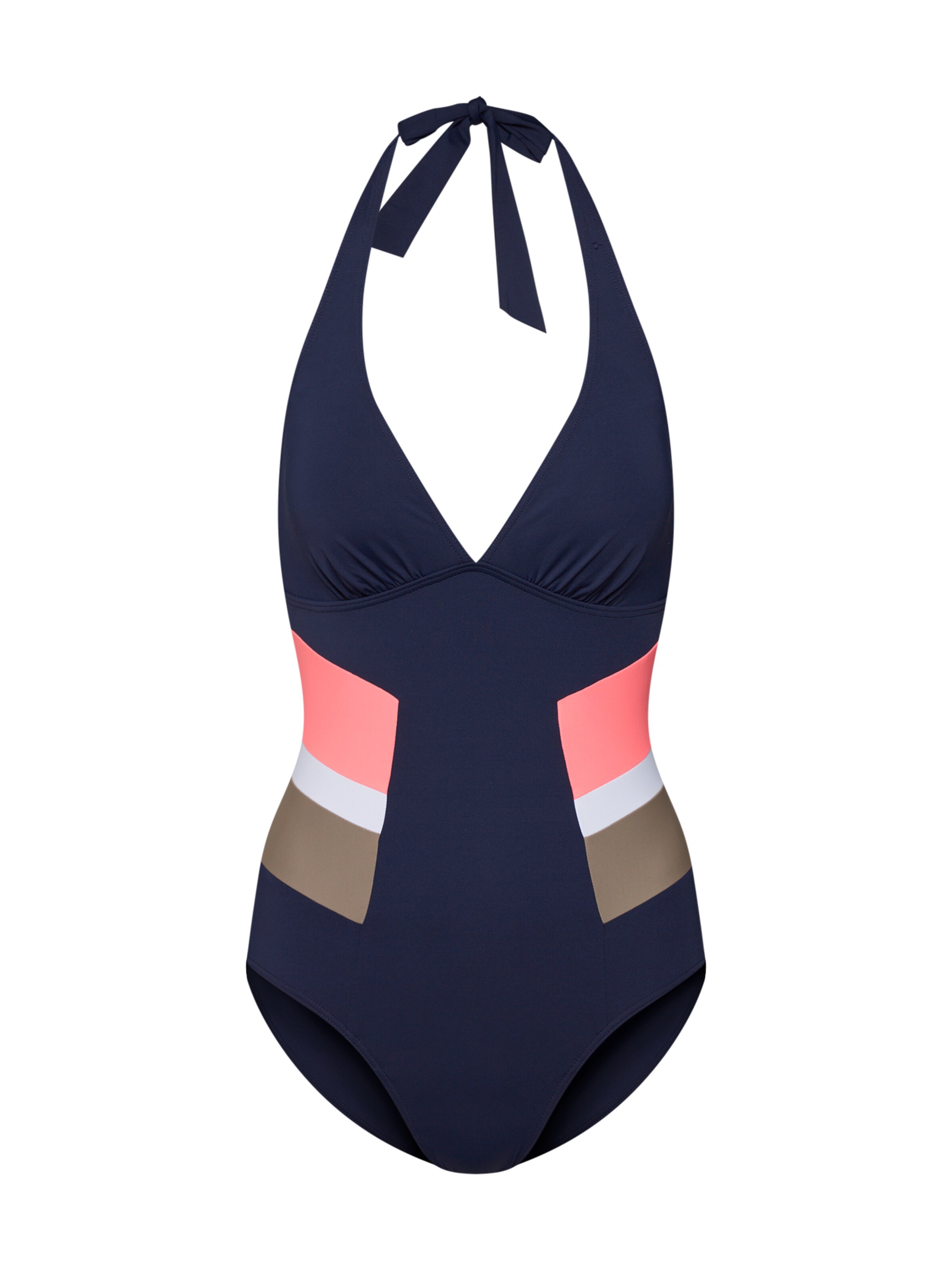 ESPRIT - Shaping-badpak 'KALANI BEACH        shap swimsuit' in de kleur Navy