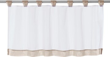 MY HOME Curtains & Drapes 'Bitola' in White: front