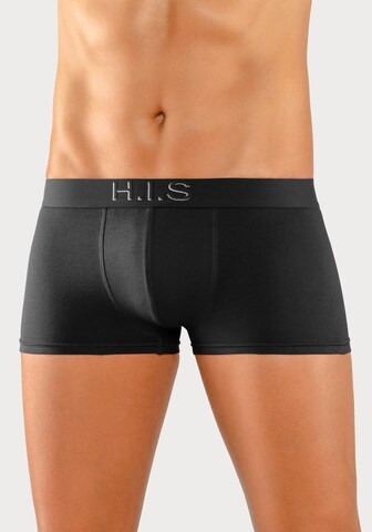 Boxers H.I.S en noir : devant